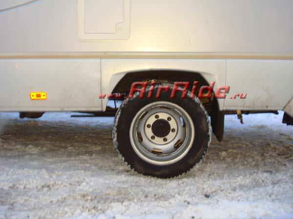 Пневмоподвеска на автодом