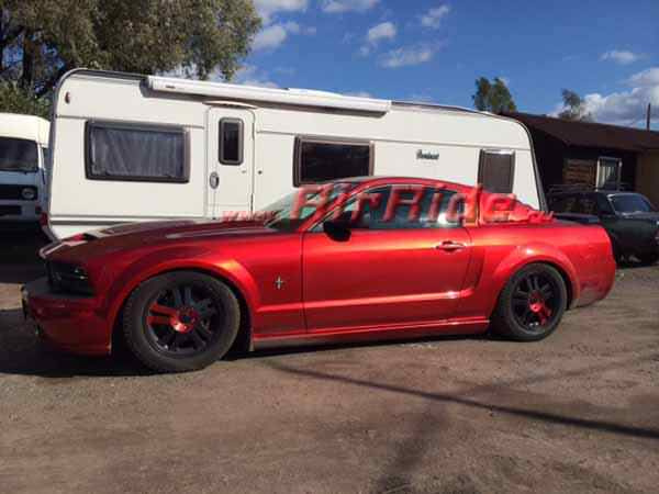 Пневмоподвеска на Ford Mustang 2007г.в.