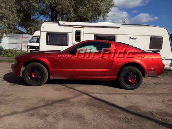 Пневмоподвеска на Ford Mustang 2007г.в.