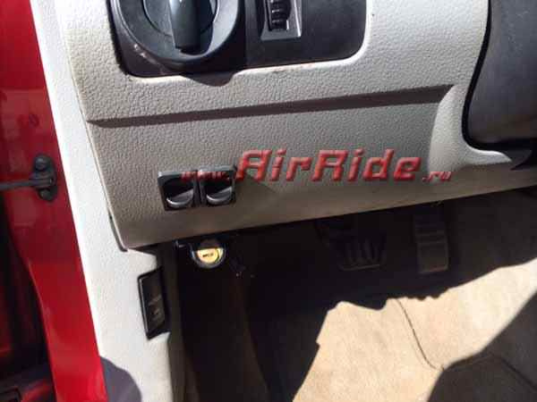 Пневмоподвеска на Ford Mustang 2007г.в.