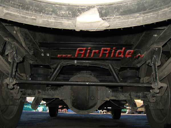 Установка пневмоподвески на Iveco Daily