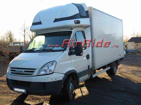 Установка пневмоподвески на Iveco Daily