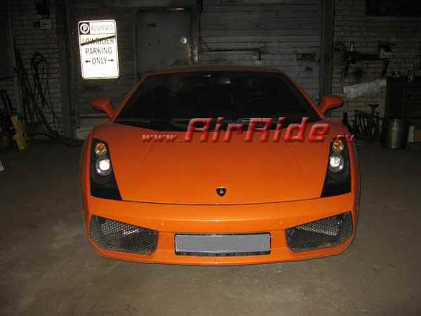 Пневмоподвеска на Lamborghini Gallardo