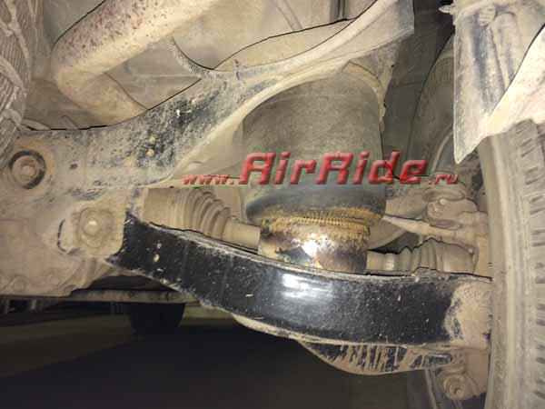 Пневмоподвеска на Nissan Pathinder 2012г.в.