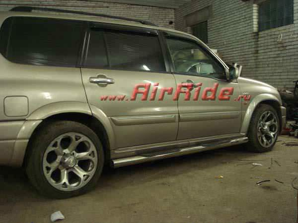 Пневмоподвеска на любой автомобиль, пневмоамортизаторы, пневмоподушки, пневмоподвеска на Suzuki Grand Vitara