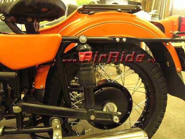 Пневмоподвеска на мотоцикл Урал