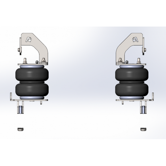 Пневмоподвеска Арайд на ISUZU Elf 2024 (5 тонн, Китай), задняя ось