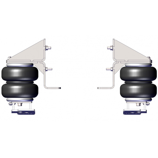 Пневмоподвеска IVECO Daily 35S Шасси (14-), шестое поколение, задняя ось