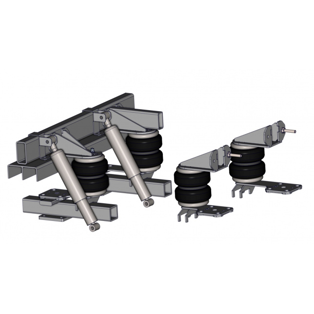 Пневмоподвеска прицепа Вектор ЛАВ 81014В (двухосный)