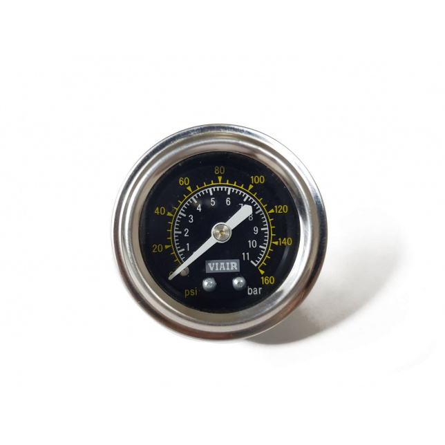 Манометр VIAIR 1.5 160 PSI, черный