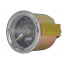 Манометр VIAIR 2 220 PSI, 2 контура, с подсветкой, черный