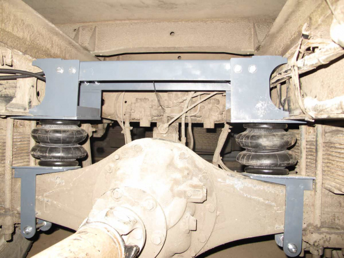 газон некст пневмоподвеска своими руками