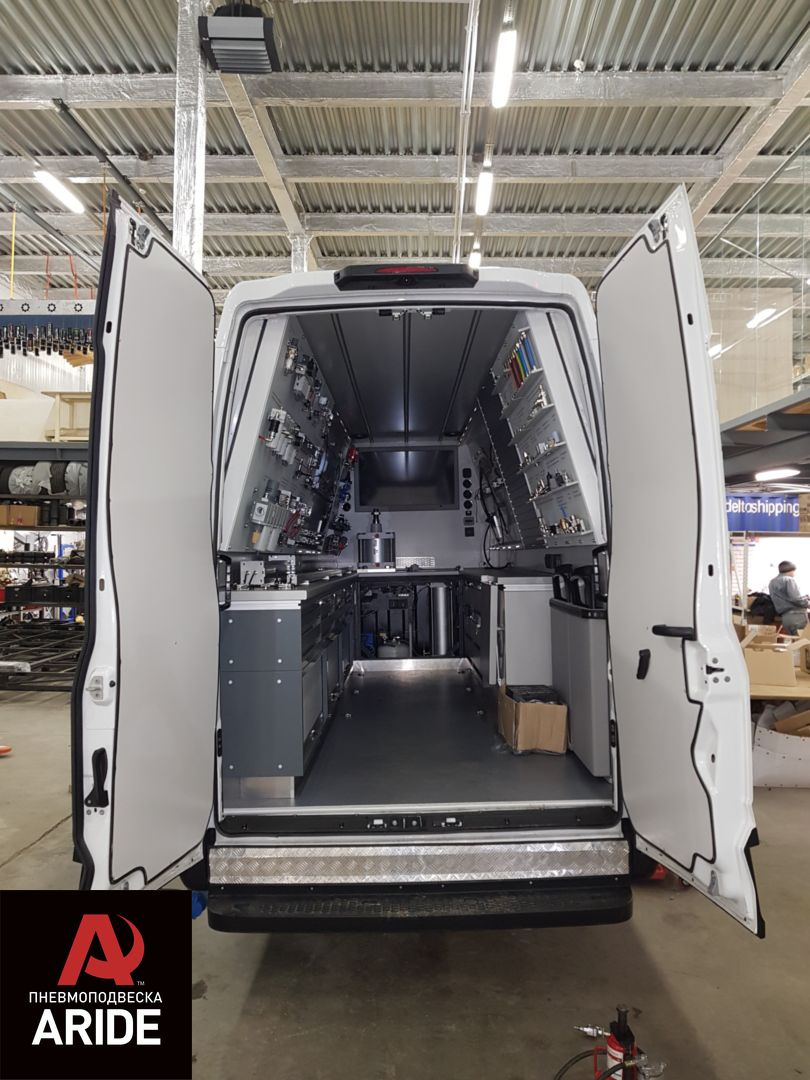 Пневмоподвеска на фургоны специального назначения Iveco