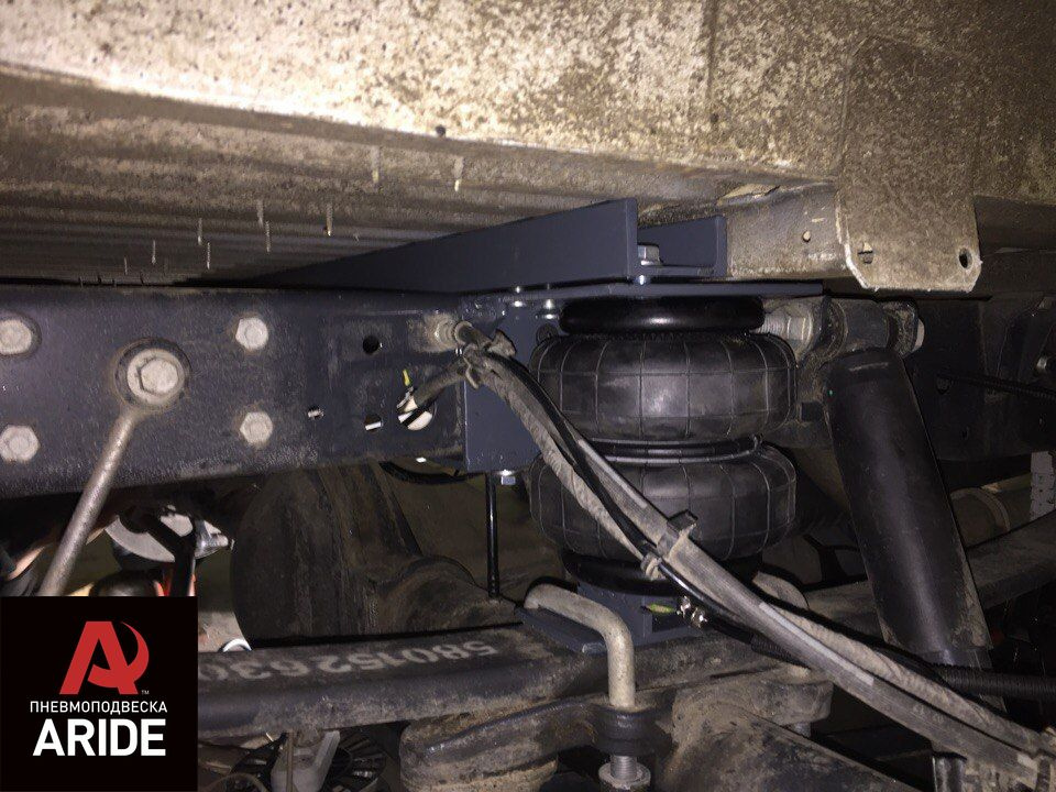 Пневмоподвеска на станции технического обслуживания